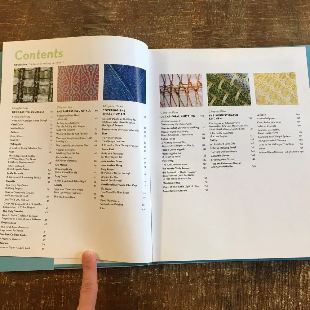 Mason Dixon Knitting Outside the Lines Pattern Techniques Hardcover Book Crafty